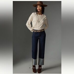 Anthropologie Scotty Straight Cuff Jeans